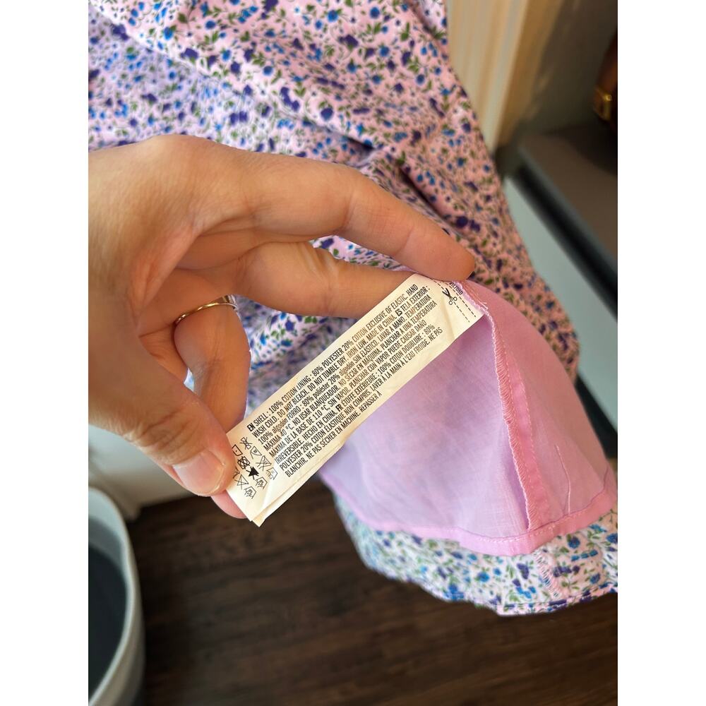 Hyacinth House Floral Pink XL Mini Dress - Picture 3 of 7